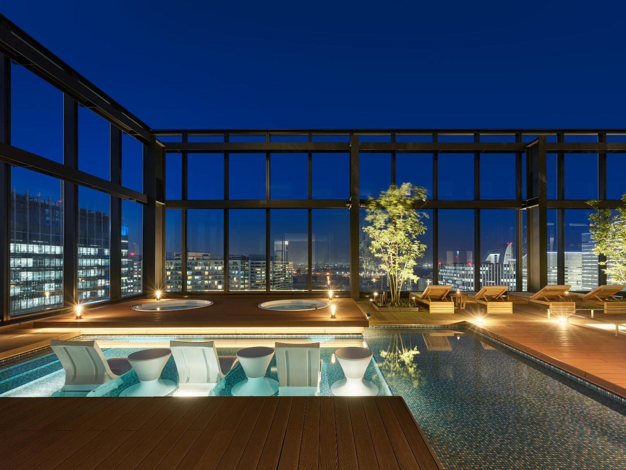 Mitsui Garden Hotel Yokohama Minatomirai Premier Buitenkant foto The Sky Garden
